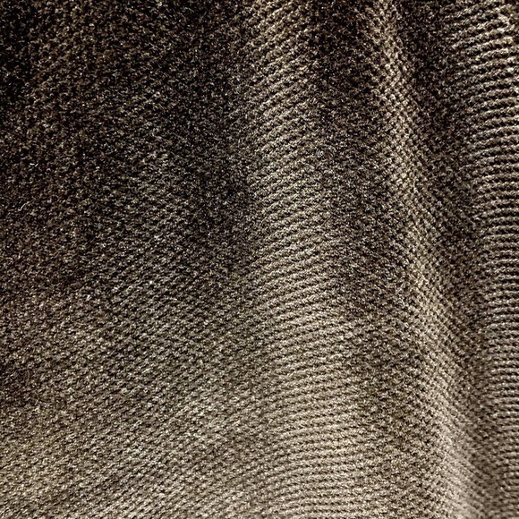 Armani Collezioni Brown Corduroy or Velvet Straight Leg Dress Pants, 6 - Picture 5 of 9